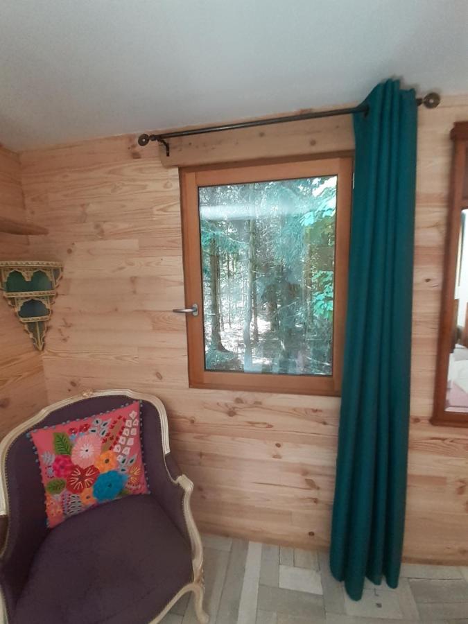 Chalet Libellule Domaine De La Mamounette Champclause Zewnętrze zdjęcie
