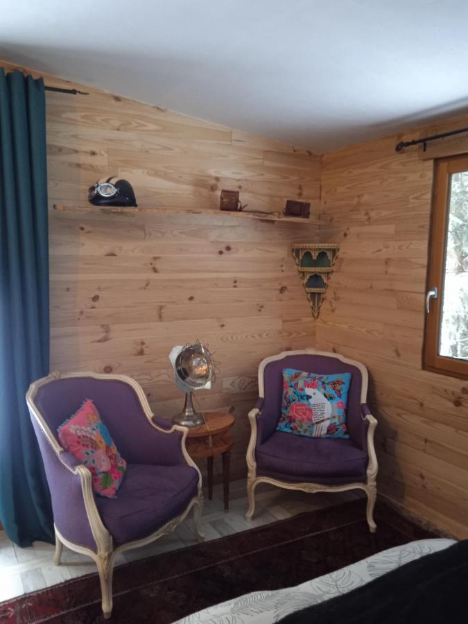 Chalet Libellule Domaine De La Mamounette Champclause Zewnętrze zdjęcie