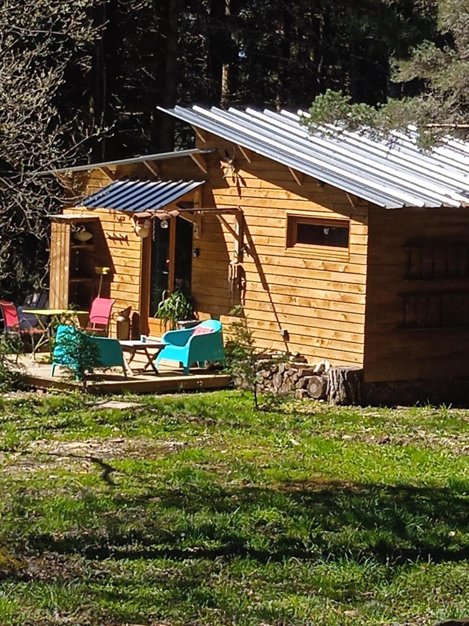 Chalet Libellule Domaine De La Mamounette Champclause Zewnętrze zdjęcie