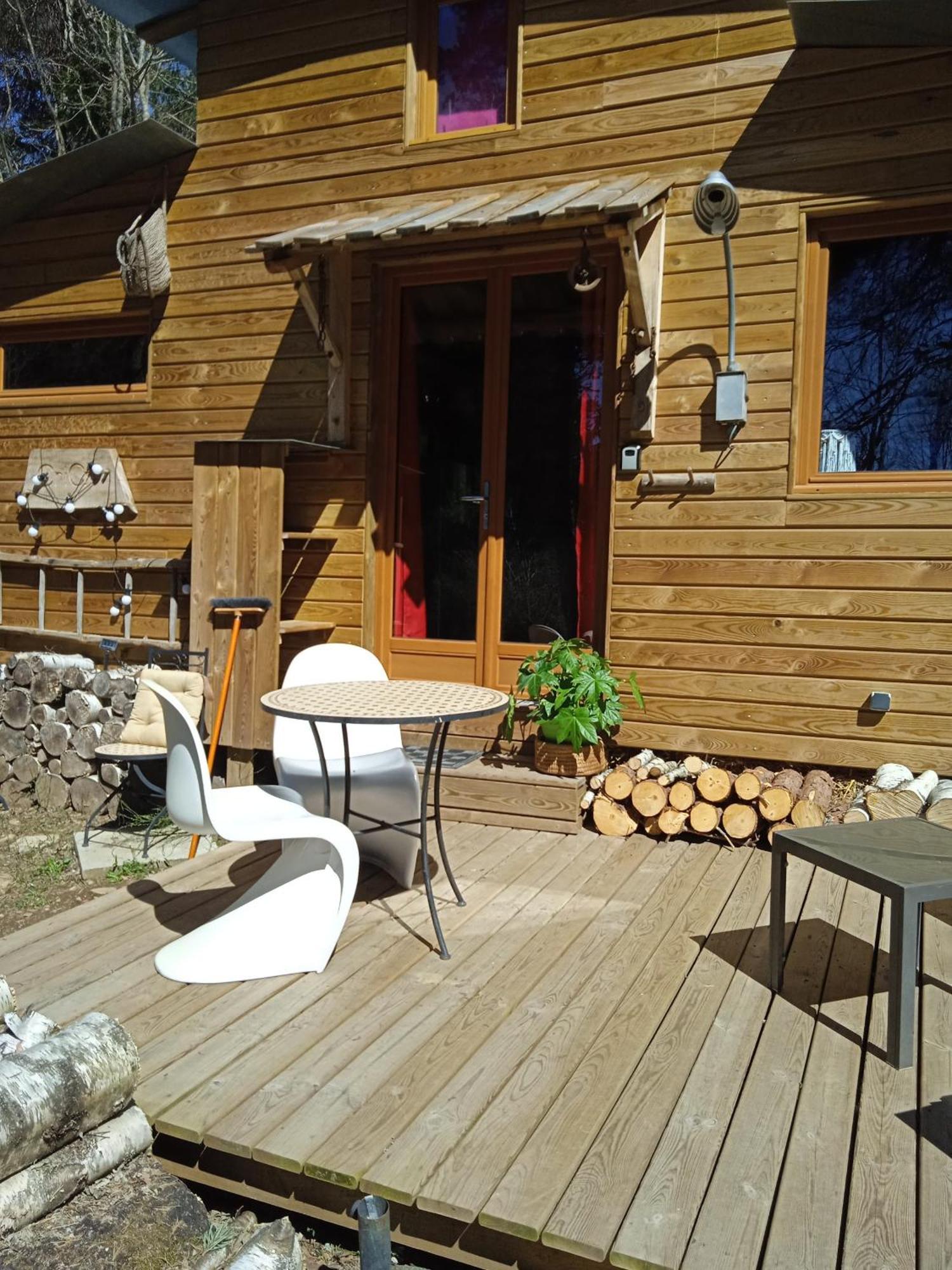 Chalet Libellule Domaine De La Mamounette Champclause Zewnętrze zdjęcie