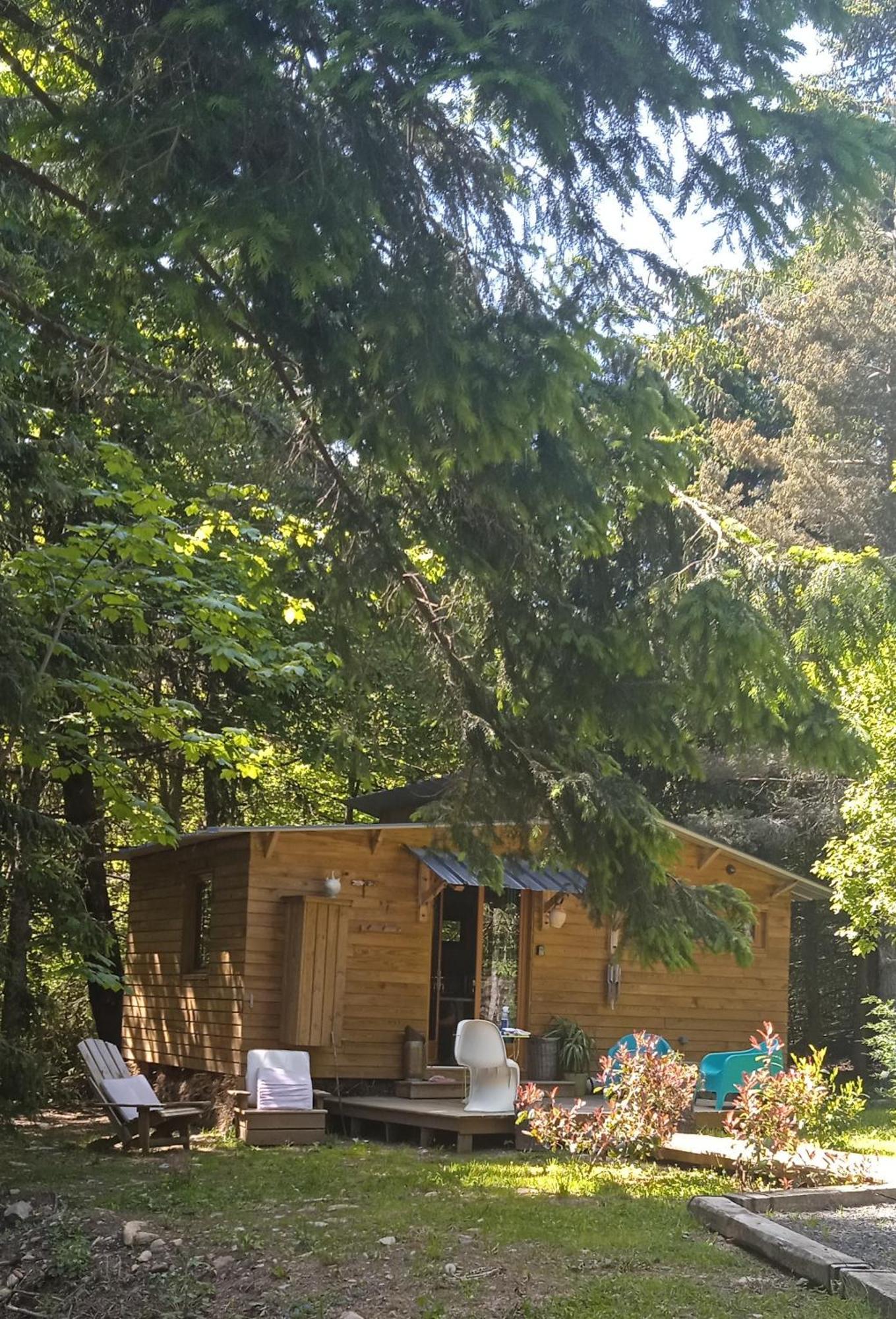 Chalet Libellule Domaine De La Mamounette Champclause Zewnętrze zdjęcie